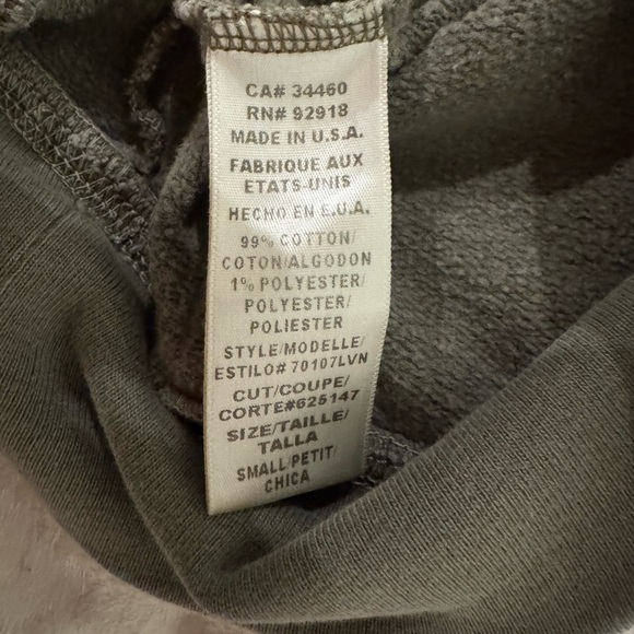 Vintage juicy couture men’s hoodie van nuys lions y2k cotton army green - Picture 6 of 7